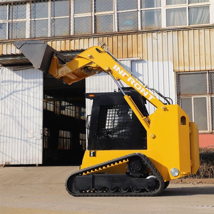Skid Steer Loader With Attachments