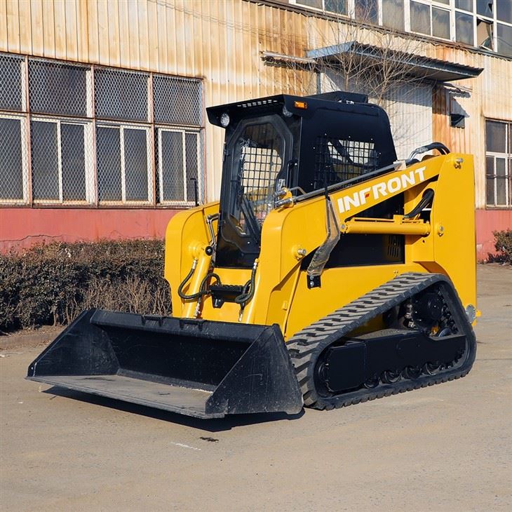 Skid Steer Loader With Attachments