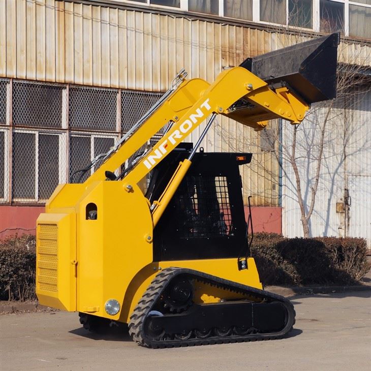 Skid Steer Loader With Attachments