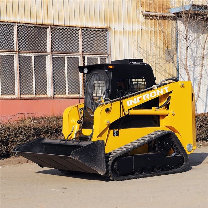 Skid Steer Loader With Attachments